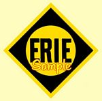 Erie Railroad Clock - T-shirts - Magnets  - Mugs - Decals - Lighters