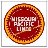 MOPAC Missouri Pacific Railroad Clock - T-shirts - Magnets  - Mugs - Decals - Lighters