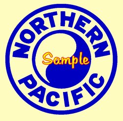 Northern Pacific Railroad T-shirts - Decals - Clocks