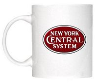 New York Central Railroad Clock - T-shirts - Magnets  - Mugs - Decals - Lighters