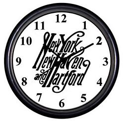 NYNH&H Railroad T-shirts - Decals  -Clocks - Magnets