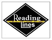 Reading Railroad Lines T-shirts - Decals - Clocks - Magnets