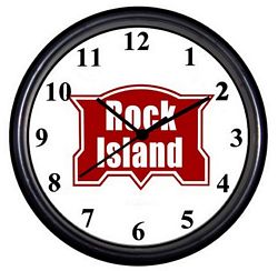 Rock Island Railroad T-shirts - Decals - Clocks - Magnets