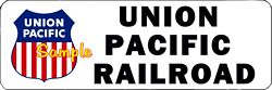 Union Pacific Railroad Clock - T-shirts - Magnets  - Mugs - Lighters